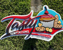 Load image into Gallery viewer, Detailed 3D Wood Logo of your original design